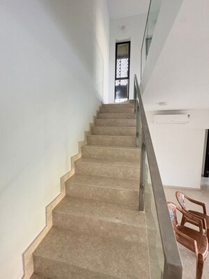 Staircase in 4 BHK Villa at Lodha Palava City Lakeshore Greens, Dombivli East – for Rent