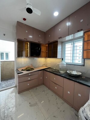 Kitchen in 2.5 BHK Apartment at Aparna Zenon, Puppalaguda – for Rent