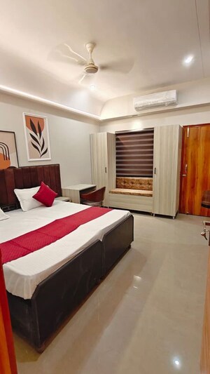 Bedroom in 1 RK Independent House at Sector 23 – for Rent