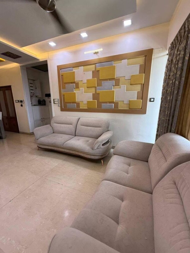 Living Room, lodha-majiwada-tower 3 Bedroom 1500 Sq.Ft. Apartment In Majiwada Thane 10553392