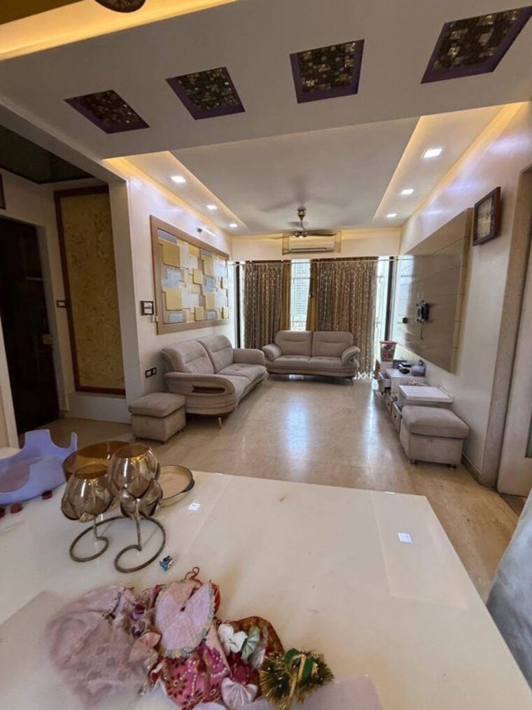 Living Room, lodha-majiwada-tower 3 Bedroom 1500 Sq.Ft. Apartment In Majiwada Thane 10553392