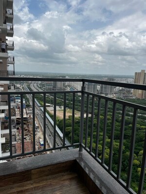 Balcony in 3 BHK Apartment at Rajapushpa Provincia, Narsingi – for Rent