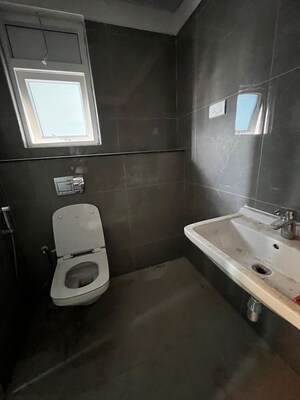 Bathroom in 3 BHK Apartment at Rajapushpa Provincia, Narsingi – for Rent