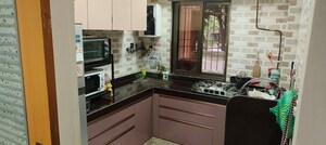 Kitchen in 1 BHK Apartment at Patel Apartment, Worli – for Rent