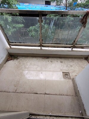 Balcony in 2 BHK Apartment at Supertech Eco Village II, Sector 16b Greater Noida – for Rent