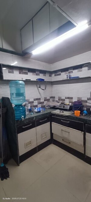 Kitchen in 1 BHK Apartment at Mahalaxmi CHS Worli, Worli – for Rent