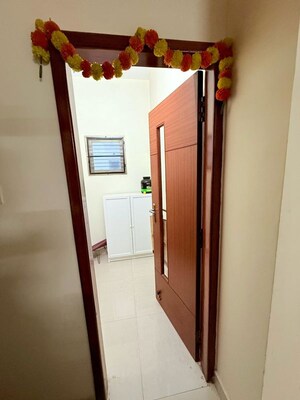 Balcony in 3 BHK Apartment at Divya Sree Shakti Phase I, Miyapur – for Rent