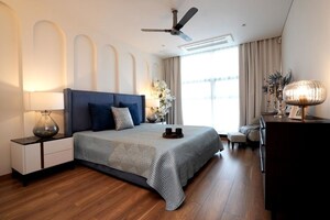 Living Room in 3.5 BHK Apartment at Panchshil Towers, Kharadi – for Rent