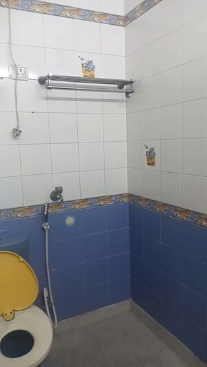 Bathroom in 2 BHK Builder Floor at Lajpat Nagar ii – for Rent