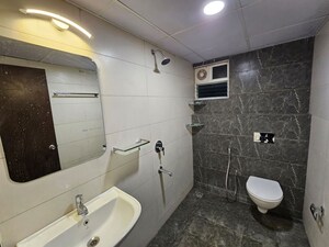 Bathroom in 3 BHK Apartment at Mahindra Ashvita, Kukatpally – for Rent
