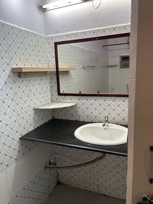 Bathroom in 3 BHK Apartment at Myscape Sanctuary, Hafeezpet – for Rent