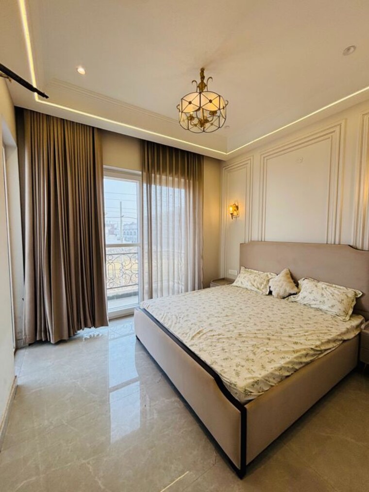 Bedroom, skyline-park 3 Bedroom 2250 Sq.Ft. Apartment In Vip Road Zirakpur 10553489