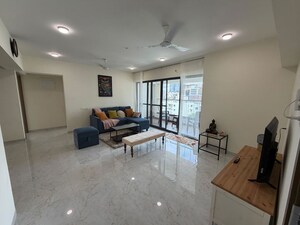 Living Room in 2 BHK Apartment at Blue Pearl 204 Blue Paradise, Baner – for Rent