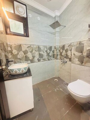 Bathroom in 3 BHK Builder Floor at Lajpat Nagar ii – for Sale