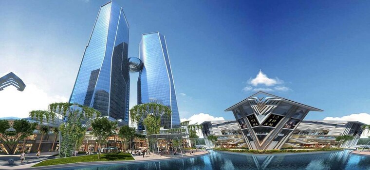 Exterior View, bhutani-cyberthum Commercial Shop 1314 Sq.Ft. In Sector 140a Noida 10553558