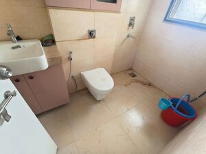 Bathroom in 2 BHK Apartment at Runwal Bliss, Kanjurmarg East – for Rent