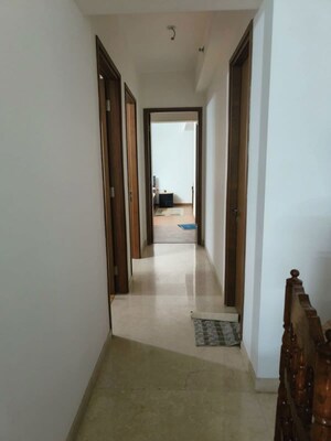 Building Lobby in 4 BHK Apartment at Godrej Woods, Sector 43 – for Rent