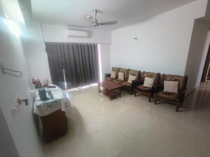 Living Room in 4 BHK Apartment at Godrej Woods, Sector 43 – for Rent