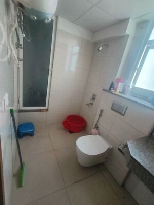 Bathroom in 4 BHK Apartment at Godrej Woods, Sector 43 – for Rent