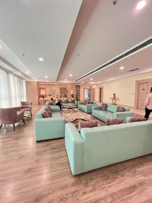 Living Room in 4 BHK Apartment at ABA Cleo County, Sector 121 – for Rent