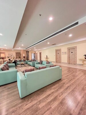 Living Room in 3 BHK Apartment at ABA Cleo County, Sector 121 – for Rent
