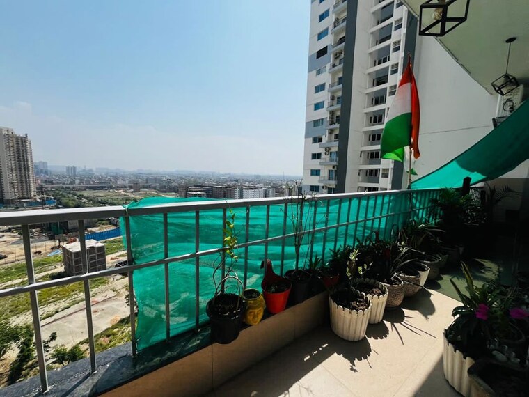 Balcony, aba-cleo-county 3 Bedroom 1827 Sq.Ft. Apartment In Sector 121 Noida 10553603