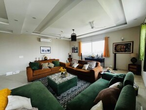 Living Room in 3 BHK Apartment at ABA Cleo County, Sector 121 – for Rent