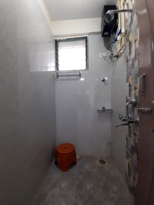 Bathroom in 1 BHK Apartment at Gokuldham Complex, Goregaon East – for Rent
