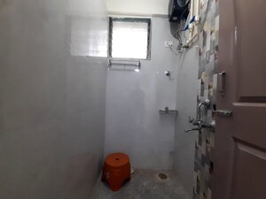 Bathroom in 1 BHK Apartment at Gokuldham Complex, Goregaon East – for Rent