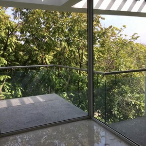 Balcony in 3 BHK Builder Floor at Anand Niketan – for Rent
