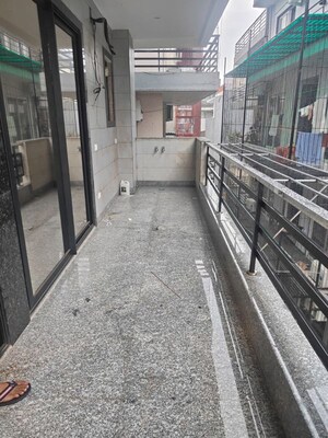 Balcony in 3 BHK Builder Floor at Sector 14 – for Rent