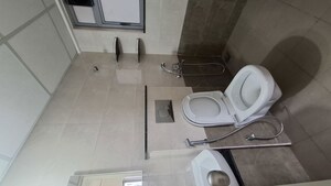 Bathroom in 1 BHK Apartment at Mahindra Happinest Tathawade Phase 1, Tathawade – for Rent