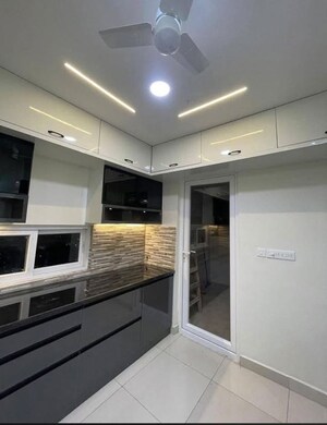 Kitchen in 3 BHK Apartment at Lodha Bellezza Sky Villas, Kukatpally – for Rent