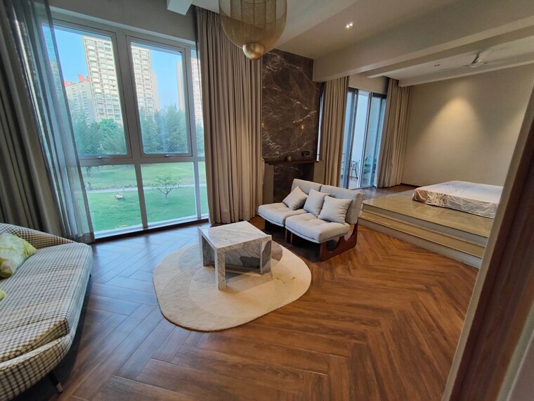 Living Room, lodha-belmondo 6 Bedroom 5500 Sq.Ft. Villa In Gahunje Pune 10535116