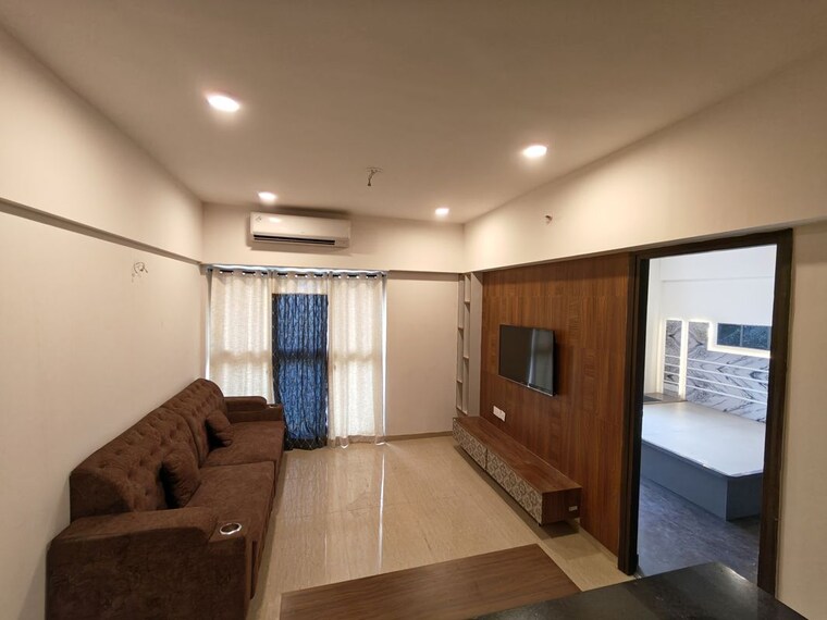 Living Room, lodha-belmondo 1 Bedroom 500 Sq.Ft. Apartment In Gahunje Pune 10478541