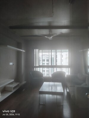 Living Room in 3 BHK Apartment at Unitech Uniworld Gardens, Sector 47 – for Sale