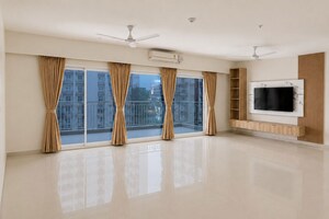 Living Room in 4 BHK Apartment at L&T Raintree Boulevard, Hebbal – for Rent