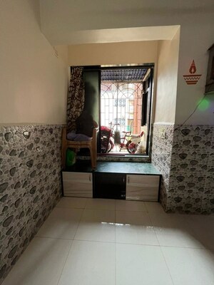 Bedroom in 1 BHK Apartment at Pushpmala CHS, New Panvel – for Rent