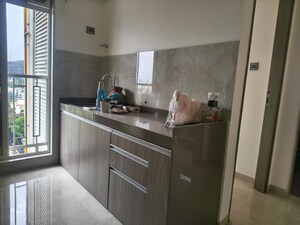 Kitchen in 2 BHK Apartment at Crescent Silverwoods, Powai – for Rent