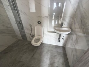 Bathroom in 2 BHK Apartment at Crescent Silverwoods, Powai – for Rent