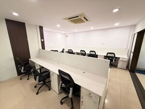 Team Area in  Office Space at Platinum Techno Park, Vashi Sector 30 – for Rent