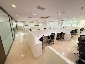 Team Area in  Office Space at Platinum Techno Park, Vashi Sector 30 – for Rent
