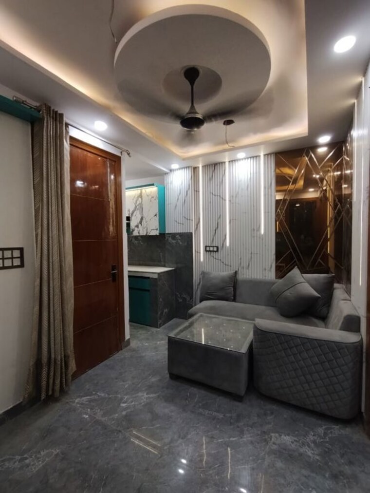 Living Room, dwarka mor 2 Bedroom 505 Sq.Ft. Builder Floor In Dwarka Mor Delhi 10553861