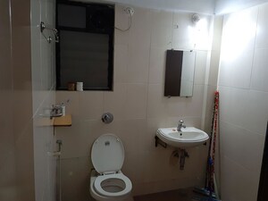 Bathroom in 3 BHK Apartment at Paranjape Gloria Grand, Bavdhan – for Rent