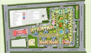 Master Plan in 2 BHK Apartment at Nilaya Greens, Raj Nagar Extension – for Sale