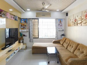 Living Room in 2 BHK Apartment at Lalani Grandeur, Goregaon East – for Sale