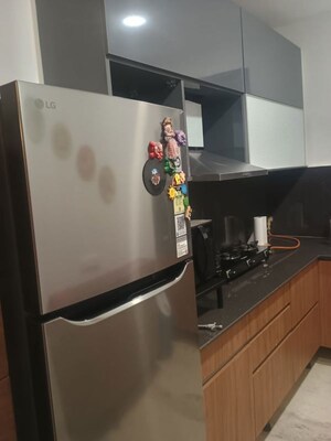 Kitchen in 2 BHK Builder Floor at East Of Kailash – for Rent