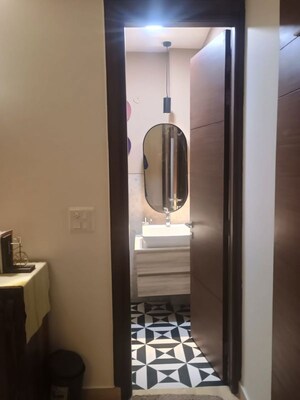 Bathroom in 2 BHK Builder Floor at East Of Kailash – for Rent