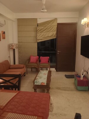 Living Room in 2 BHK Builder Floor at East Of Kailash – for Rent