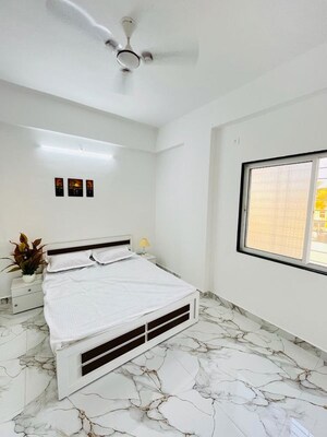 Bedroom in 1 BHK Apartment at Wadgaon Sheri – for Rent